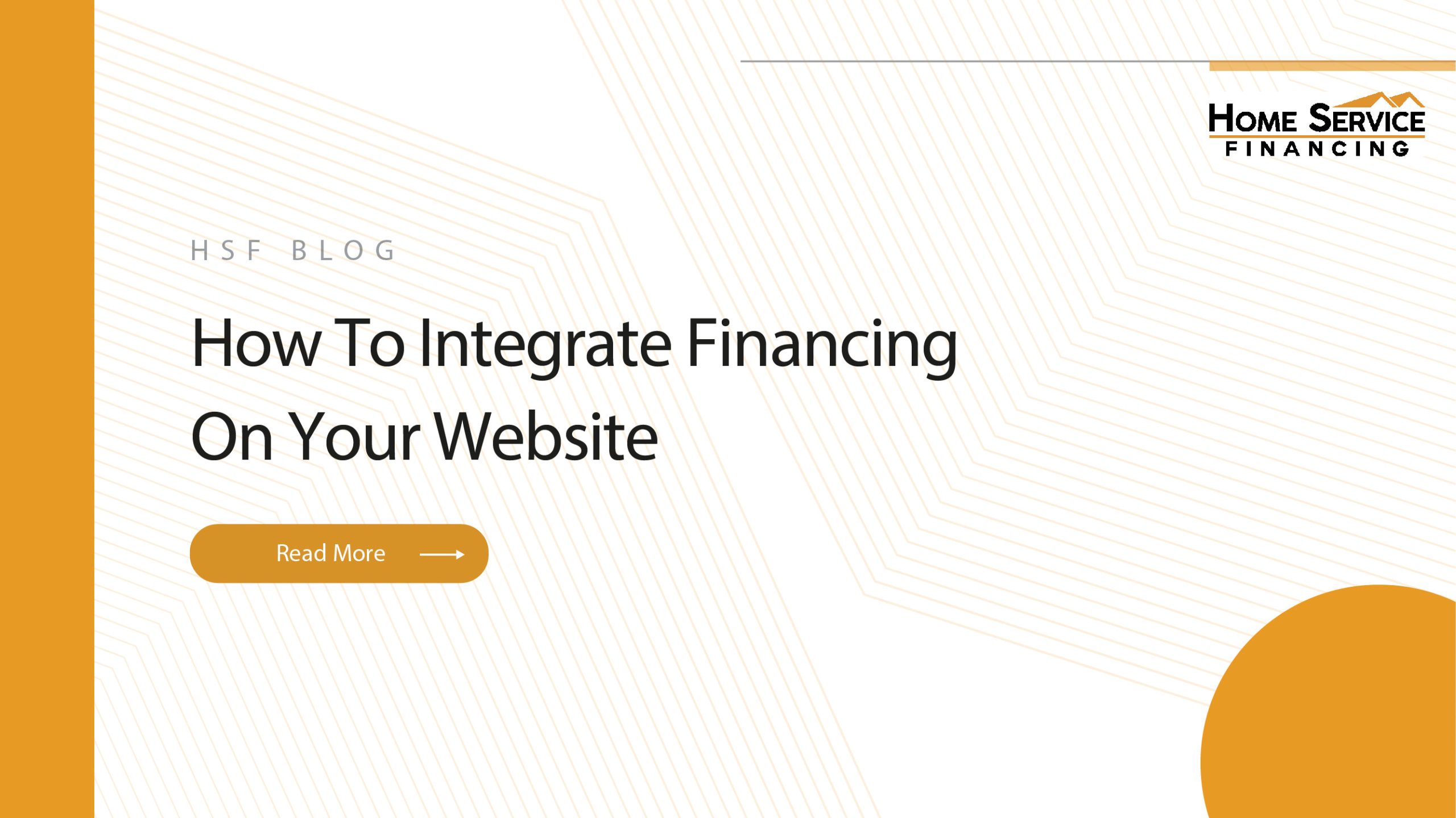 How To Integrate Financing On Your Website